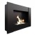 Chimenea de marco vertical chimenea de bioetanol para decorar tu hogar con estilo