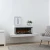 Brockenhurst 870 - Chimenea eléctrica blanca
