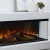 Brockenhurst 1200 - Chimenea eléctrica blanca