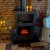 Inserto de chimenea eléctrica para chimenea abierta