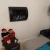 Ocean Chimenea de Bioetanol de Pared Negro ScandiFlames