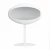 Cocoon Pedestal - Chimenea de pie en blanco mate