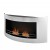 Chimenea de bioetanol con marco redondo de ScandiFlames