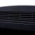 Chimenea eléctrica de pie negra