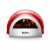 The Chilli Red - Horno para pizzas de DeliVita en color rojo