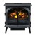 Stockbridge Opti-Myst chimenea negra - Estufa de vapor de agua y luz LED