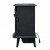 Stockbridge Opti-Myst chimenea negra - Estufa de vapor de agua y luz LED