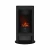Verdi Opti-Myst chimenea blanca - Estufa de vapor de agua y luz LED