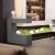 Chimenea de bioetanol Rotterdam Gris Espacial de Elementi Fires, elegante y portátil
