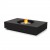 Mesa Martini 50 con chimenea de bioetanol de EcoSmart