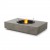Mesa Martini 50 con chimenea de bioetanol de EcoSmart