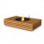 Mesa Martini 50 con chimenea de bioetanol de EcoSmart