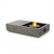 Manhatten 50 Mesa Bioetanol EcoSmart en Blanco, Teca, Negro o Gris