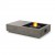 Manhatten 50 Mesa Bioetanol EcoSmart en Blanco, Teca, Negro o Gris