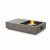 Manhatten 50 Mesa Bioetanol EcoSmart en Blanco, Teca, Negro o Gris