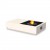Manhatten 50 Mesa Bioetanol EcoSmart en Blanco, Teca, Negro o Gris