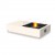 Manhatten 50 Mesa Bioetanol EcoSmart en Blanco, Teca, Negro o Gris