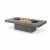 Mesa Gin 90 Chat de EcoSmart con chimenea de bioetanol