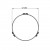 R530 Vidrio protector para chimenea redonda de EcoSmart