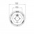Round 20 EcoSmart - Chimenea de bioetanol redonda en acero y negro