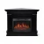 ArtiFlame Albion Corner AF23S - Chimenea eléctrica marrón oscuro
