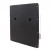 Elegante hogar de bioetanol color negro para pared. Incluye un quemador de 1,5 litros que proporciona de 6 horas de combusti
