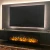 LED classic insert chimenea eléctrica - 129cm de longitud. Perfecta para decorar.
