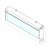 Faber e-SliM Linear 2200-450 I Chimenea vapor de agua extra larga