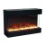Feroza 101 cm - Chimenea eléctrica de pared