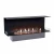 Foco Three 1500 - Chimenea de bioetanol de 150cm de tres caras