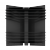 Brasero para exterior Gjøvik en color negro, diseño compacto y elegante.