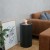 Chimenea de bioetanol portátil ScandiFlames negra para exterior
