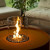 Planika Galio Fire Pit Corten Chimenea automática de gas para exteriores