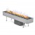 Chimenea de gas Planika Galio Insert Automatic 1000 para exterior