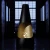 Archimedes Titanio Negro - Chimenea de bioetanol de pie con diseño moderno y elegante