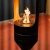 Chimenea de Bioetanol Signature Suspendida en Negro
