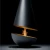 Thales Titanio Negro - Chimenea de bioetanol de techo moderna