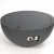 Osaka Fire Pit - Chimenea de gas para exteriores en negro y gris oscuro