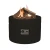 Mesa Cocoon Redonda Negra de Happy Cocooning