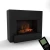 Chimenea híbrida Hauptmann – Negro  