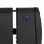 Calefactor exterior HEAT1 ECO High-line 1500W antracita montado en pared