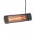 Calefactor exterior HEAT1 ECO High-line 1500W antracita montado en pared