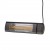 Calefactor exterior HEAT1 ECO High-line 1500W antracita montado en pared