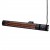 Calefactor exterior HEAT1 ECO High-line 2000W en negro montado en pared
