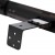 Calefactor exterior HEAT1 ECO High-line 2000W en negro montado en pared