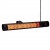 Calefactor exterior HEAT1 ECO High-line 2000W en negro montado en pared