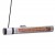 Calefactor exterior HEAT1 ECO High-line 2000W en titanio montado en pared