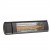 Calefactor exterior HEAT1 ECO High-line 2000W negro montado en pared