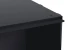 Protector térmico para chimeneas Foco en color negro