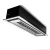 Caja empotrada para Heatstrip Max 2400 de HEATSTRIP™ en acero inoxidable y negro